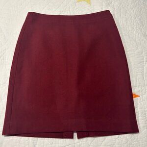 J. Crew Wool Pencil Skirt, Size 10